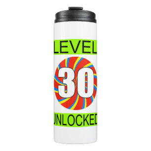 30th Birthday Computer Gamer Thermal Tumbler