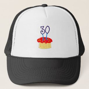 30th Birthday Cupcake Trucker Hat