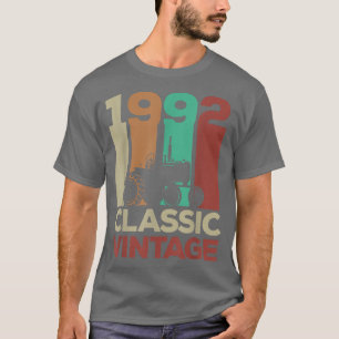 30th Birthday Farmer 1992 Retro Vintage  T-Shirt