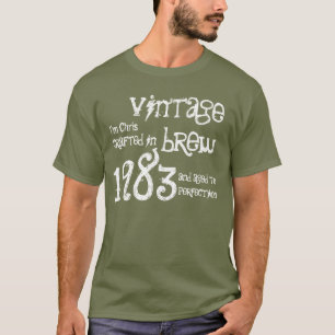 30th Birthday Gift 1983 Vintage Brew Army G213 T-Shirt