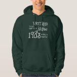 30th Birthday Gift 1983 Vintage Brew Name For Him Hoodie<br><div class="desc">Looking for a unique 30th birthday gift?  Here's a fun birthday shirt!  Vintage Brew crafted in 1983 and aged to perfection. 

 

  Click link to see more birthday t-shirts,  mugs,  magnets and more!</div>