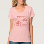 30th Birthday Gift 1984 Vintage Brew V04 T-Shirt<br><div class="desc">Looking for a unique 30th birthday gift?  Here's a fun birthday shirt!  Vintage Brew crafted in 1984 and aged to perfection.</div>