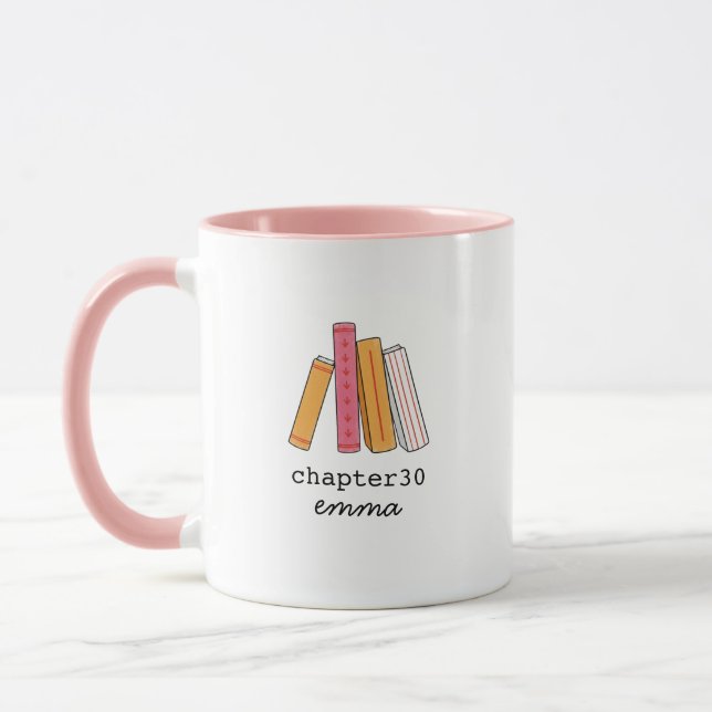 30th Birthday Gift for Her, For Daughter, Personal Mug (Left)