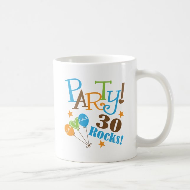 30th Birthday Gift Ideas Coffee Mug (Right)