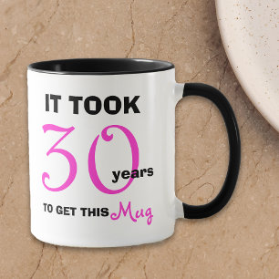 30th Birthday Gift Ideas Mug for Women
