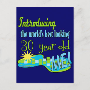 30th Birthday Gifts Postcard