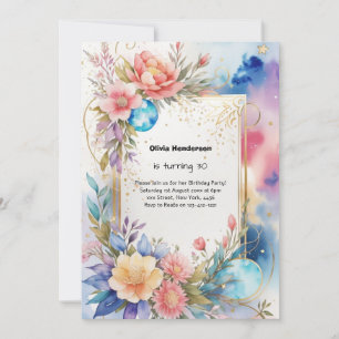 30th Birthday Invitation