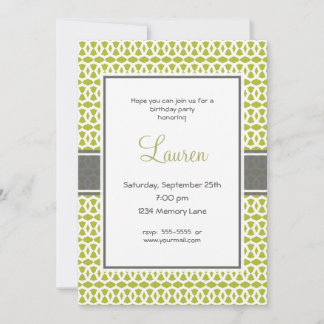 30th Birthday Invitation