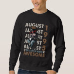30th Birthday Legends August 1995 30 Years Old Dog Sweatshirt<br><div class="desc">30th Birthday Legends August 1995 30 Years Old Dog Lover</div>