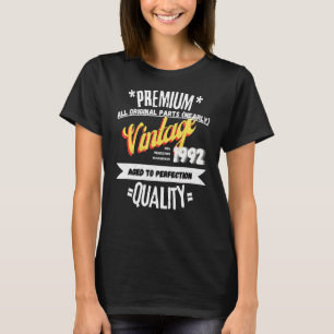 30th Birthday Legends Born In 1992 30 Years Old T-Shirt