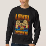 30th Birthday LEVEL 30 COMPLETE Party B-Day Gamers Sweatshirt<br><div class="desc">30th Birthday LEVEL 30 COMPLETE Party B-Day Gamers</div>