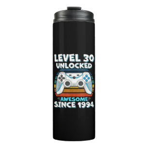 30th Birthday Man Woman 30 Years 1994 Thermal Tumbler