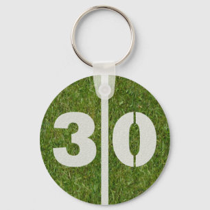 30th Birthday Party Favour Key Ring