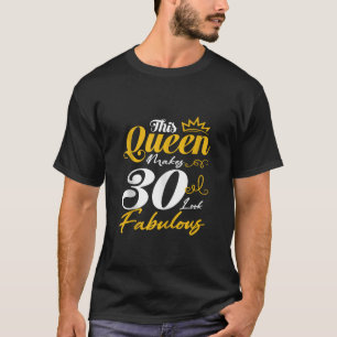 30th Birthday Party Grandma Mum 30 Year Birthday C T-Shirt