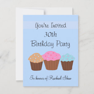 30th Birthday Party Invitation