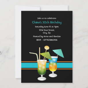 30th Birthday Party Invitation