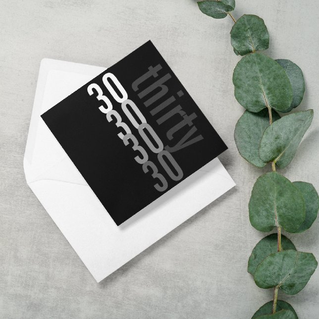 30th Birthday Party Invitations (Creator Uploaded)