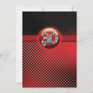 30th birthday party invitations - CUSTOMIZE