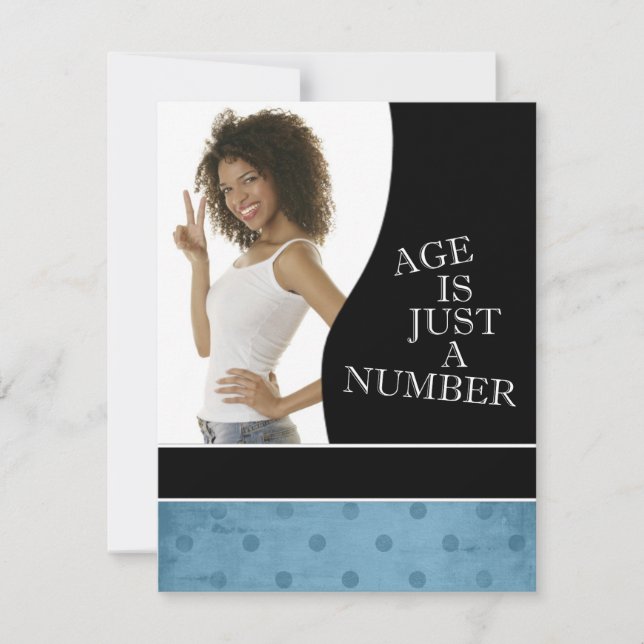 30th Birthday Party Invitations (Teal) (Front)