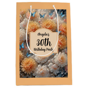 30th Birthday Party Medium Gift Bag