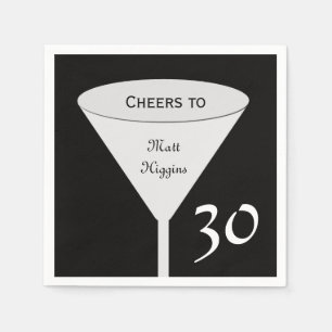 30th Birthday Party Paper Napkins
