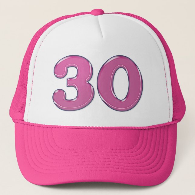 30th Birthday Party Trucker Hat (Front)