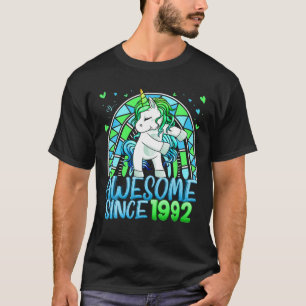 30Th Birthday Rainbow 30 Year Old Flossing Unicorn T-Shirt