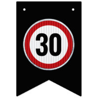 30th Birthday Speed Limit Sign - ANY AGE
