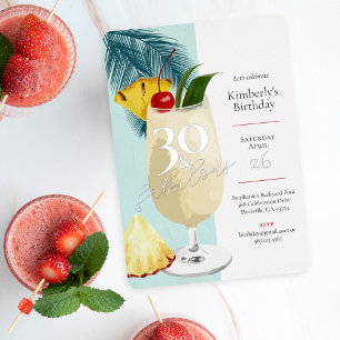 30th Birthday Summer Green Cocktail Party