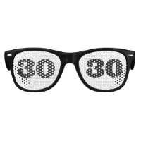30TH BIRTHDAY THRITY Party Sunglasses
