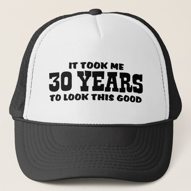 30th Birthday Trucker Hat (Front)