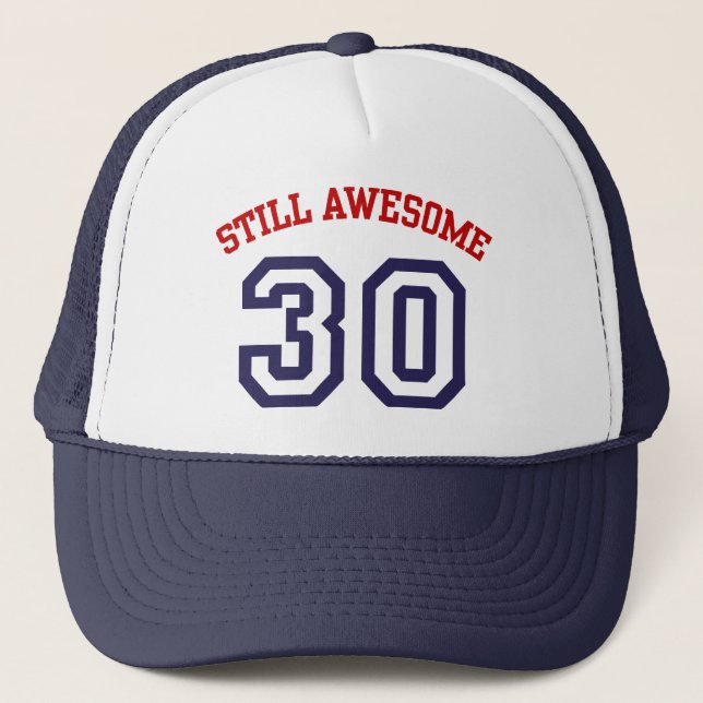 30th Birthday Trucker Hat (Front)