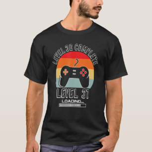 30th Birthday Video Gamer 30 Years Old Boy Men Wo T-Shirt