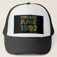 30th Birthday Vintage June 1992 Limited Edition