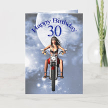 30th birthday with a biker girl