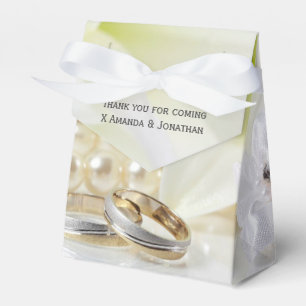30th Pearl Wedding Anniversary St.Joseph Lily Favour Box