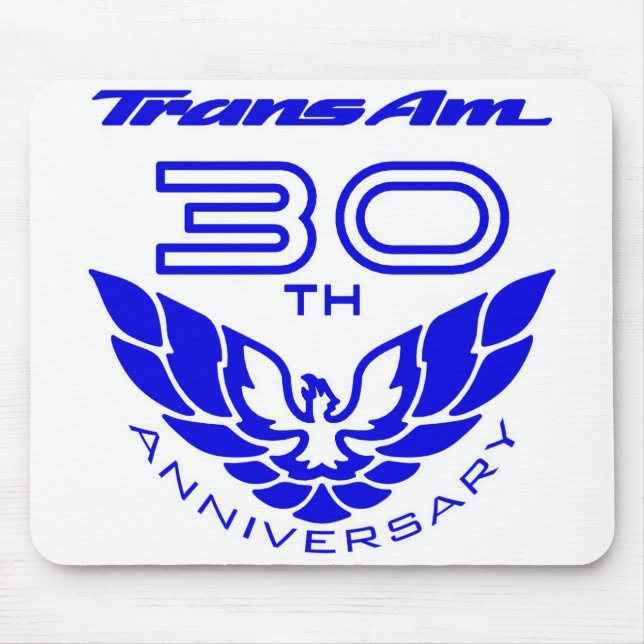 30th trans am mouse pad (Front)
