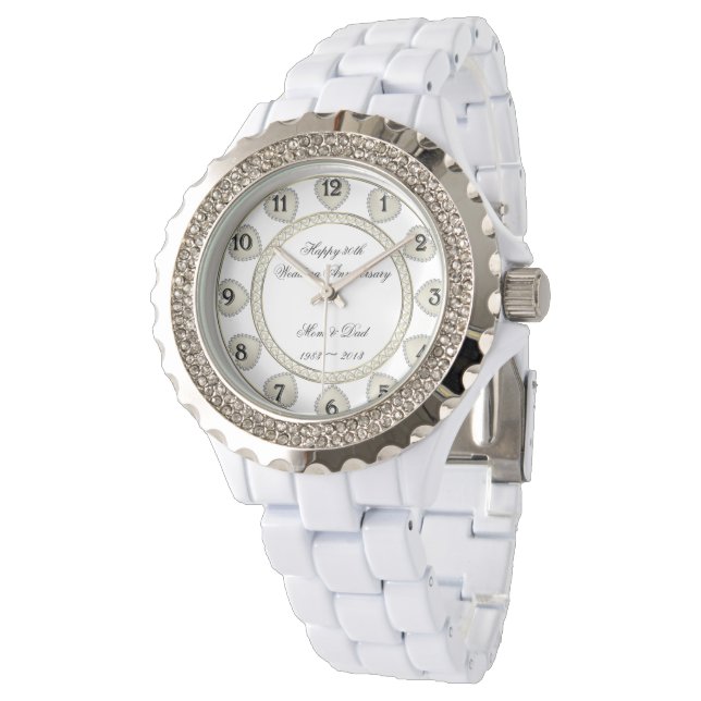 30th Wedding Anniversary Watch (Angled)