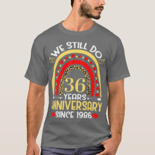 30th Wedding Anniversary We Still Do 30 Year Leopa T-Shirt