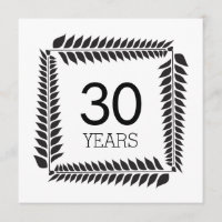 30th Wedding or Business Anniversary