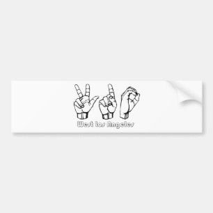 310- - West Los Angeles Bumper Sticker