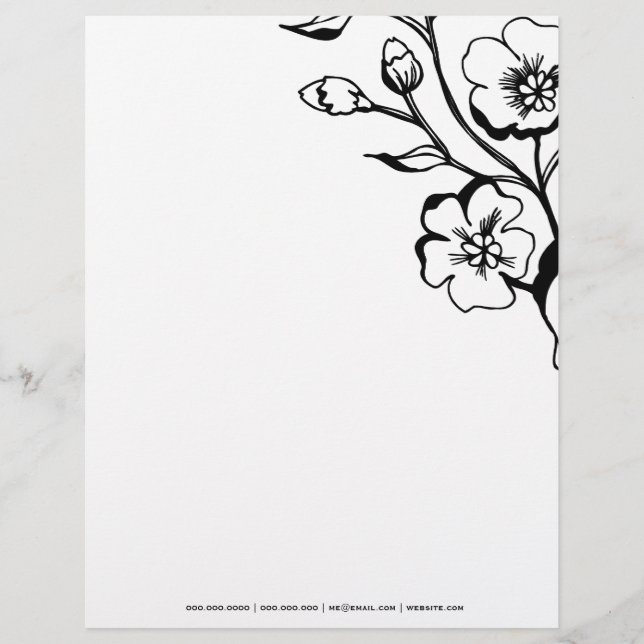 311-311-Lush Black & White Letterhead (Front)