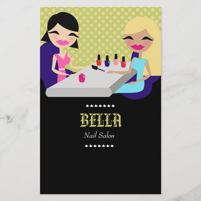 311-Bella Nail Salon Flyer (Front)