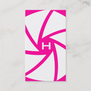 311-CAMERA READY HOTT PINK BUSINESS CARD