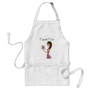 311-Candie Cupcake Cutie Brunette Standard Apron