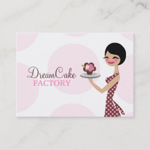 311 Carlie the Cupcake Cutie Apron Business Card