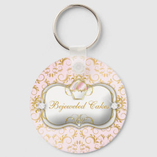311-Ciao Bella Bejeweled Cakes Key Ring