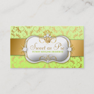 311-Ciao Bella Golden Divine Keylime Business Card