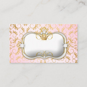 311 Ciao Bella Golden Divine Pink Place Setting Card