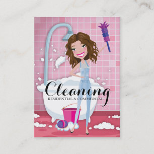 311 Cleaning Services Business Card